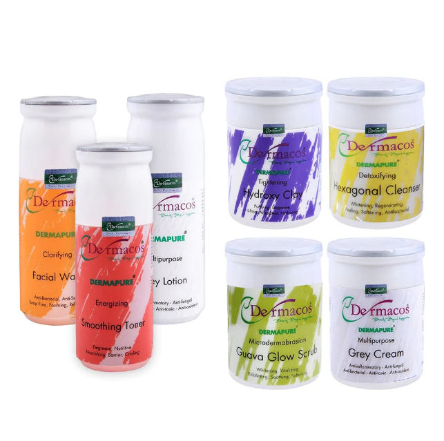 Dermacos 7 Steps Whitening Facial Kit