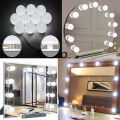Vanity Mirror Lights Kit,LED Lights for Mirror with Dimmer and USB Phone Charger,LED Makeup Mirror Lights Kit Hollywood Style Lighting Fixture Strip for Bathroom Dressing Room Vanity Table 10 bulbs. 
