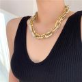 Cweel Necklace For Women Chains On The Neck Punk Statement Goth African Gold Color Boho Accessories Party. 