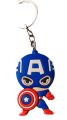 Double Sided Cartoons Character High Quality Keychain - keyring - Soft touch Silicone keychain for boys, kids and girls - Bag charm attachment - customized color keychain for car and bike. 
