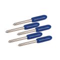 60 degree Cutter Blade for Roland-10 x 30 degree Roland chisel
10 x 45 degree Roland chisel
10 x 60 degree Roland chisel
2 x Cutter Blade Holder-As shown. 