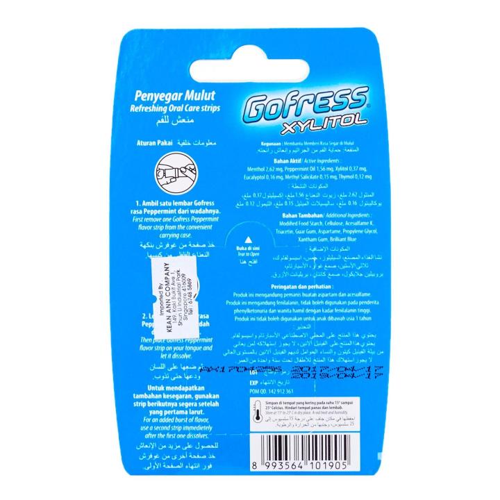 Gofress%20Xylitol%20Peppermint%20Flavored%2024%20Strips%20Mouth%20Freshner%20-%20Image%205