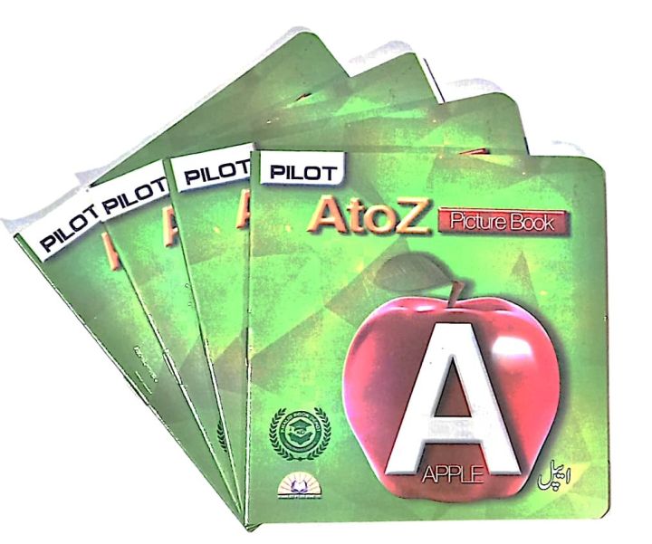Pilot Super One Children's Book A to Z Picture Book Urdu and English Medium