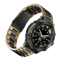 Zero® Legacy Smartwatch 1.43" AMOLED Display | Bluetooth Calling, Magnetic Charging, Health Tracking | Classic Round Dial with Zinc Alloy Body | Ideal for Men & Women. 
