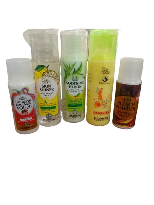 Set of 5 Skin Polish Kit - Golden Girl (Soft Touch)