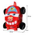Disney Plush Backpack Kids Lightning McQueen Car School bag New Toddler Kindergarten Cartoon School Back Pack Bag Toys Gifts. 