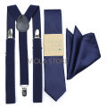 Hot New Sage Green Solid 2.5cm Suspender 6cm Tie Hankie Bow Set Men Kid Cravat Brace Adjustable Straps Wedding Party Accessory. 