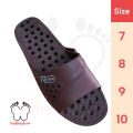 Bathroom Anti-Slip Shower Slippers with Holes. Comfortable, and Long-Lasting Footwear for Daily Use in Washrooms  and Washing area. Best in Marble, and Tile Flooring. Non-Slippery Beige Slippers for Bathroom, Washroom and Washing Area, and Shower.. 
