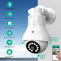 Wifi Bulb Camera, 360 degree, V380 Pro, PTZ Bulb, E27 socket, 1080P, 2MP, 2024 Smart Camera, CCTV Wireless Motion Detection Camera. 