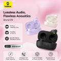Baseus Bowie E18 Bluetooth 5.3 Wireless Earphones IPX4 Waterproof TWS Earbuds ENC Noise-Cancelling with Premium Sound Quality for All Smart Phones. 