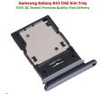 Samsung A53 SIM Tray Sim Jacket Sim Slot Sim Door For Samsung A53- Black. 