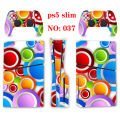 PS5 slim optical drive version pain machine sticker PS5 slim digital version pain sticker starry sky camouflage graffiti wood grain non-infringement. 