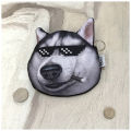Cat style sunglasses, husky wallet, glasses, doge coin purse, dog head animal creative coin purse. 