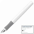 Schneider Ceod Classic Fountain Pen - Stainless Steel Nib with Iridium Tip (M) - Ergonomic Grip (Made in Germany) Ink Pen. 