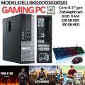 Gaming pc Core i5 3th gen 2gb Graphic Card 8GB RAM 128 GB SSD 320GB HDD   Modal: DELL (9010)7010)3010) +FREE RGB KEYBOARD & MOUSE & WINDOW 10 PRO INSTALLED. 