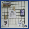 wall decor grid panel for kids room study room hostel room quote board memo board. 