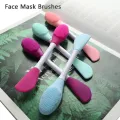 Double Ended Silicone Face Mask Brush, Facial Cleansing Brush, Premium Soft Facial Masks Other Skin Care Applicator Tool for Cream, Body Lotion,Moisturizer. 