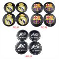 4pcs 56mm F1 GT SSR ZUMBO Prodriue GTS Vorsteiner Car Wheel Center Hub Cap Sticker Auto Tire Emblem Badge Decal. 