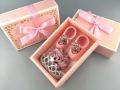 【VisioN Shop】headband+socks baby gift box newborn babies birthday 0-12month baby girl headwear. 