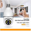Wifi rotation 1080P/2MGP Colour Night Vision Camera PTZ Smart WiFi Camera - E27 Bulb WiFi Camera – Smart Wireless CCTV for Home & Office. 