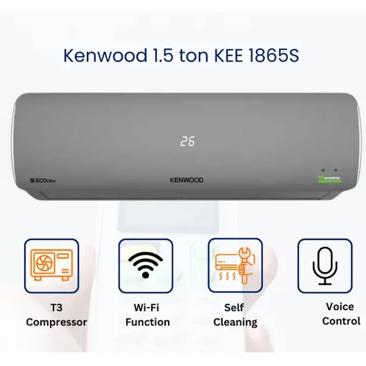 KENWOOD%20Inverter%20AC%201.5%20Ton%20e-Eco%20Ultra%20KEE-1865S%20(New%20Model%202024)%20with%20T3%20Compressor-Wi-Fi%20Enabled%20-%2075%25%20Energy%20Saving-(Heat%20&%20Cool)%20-10%20years%20compressor%20&%204%20years%20Inverter%20Card%20Warranty%20-%20Image%202