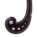 Wooden French Curve Ruler Sewing, Comma Shape Ruler for Sewing Dressmaking Custom Drawing Draft Measure Template. 