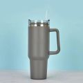 Coffee cup girls Stainless Steel Tumbler Cup with Lid Straw 40oz Double Wall Vacuum Flask Insulated Cup Drinking Thermoses 1200 ml Coffee cup. 