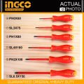 Ingco 6 Pcs Insulated Screwdriver Set - Red. 