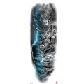 Tattoo Sticker Tattoo Sticker Environmental Protection Arm Men and Women Flower Arm New Large Waterproof Tattoo Sticker Tattoo Sticker Full Z1iR. 