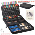 Keep Smiling Professional Artist Sketch And Drawing Pencils Set For Artist 75 Pieces. 