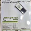Tenda W311M-branded PTCL 150Mbps Wireless N USB Adapter for DVR, PC, and TV Receivers -26617. 