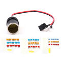 1set 30cm Car Cigarette Lighter 12V Socket Fuse Tap Holder with Fuse 5A/10A/15A Tetuo. 