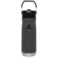 Stanley IceFlow Flip Straw Water Bottle With Straw 0.89L - Keeps Cold For 12+ Hours - Leakproof - Stainless Steel Water Bottle - BPA-Free Travel Mug - Easy to Carry - Dishwasher Safe - Tigerlily Plum 360ml portable. 
