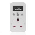 Digital Power Meter Plug-In Socket Electric Wattmeter Energy Monitor Uk Plug. 