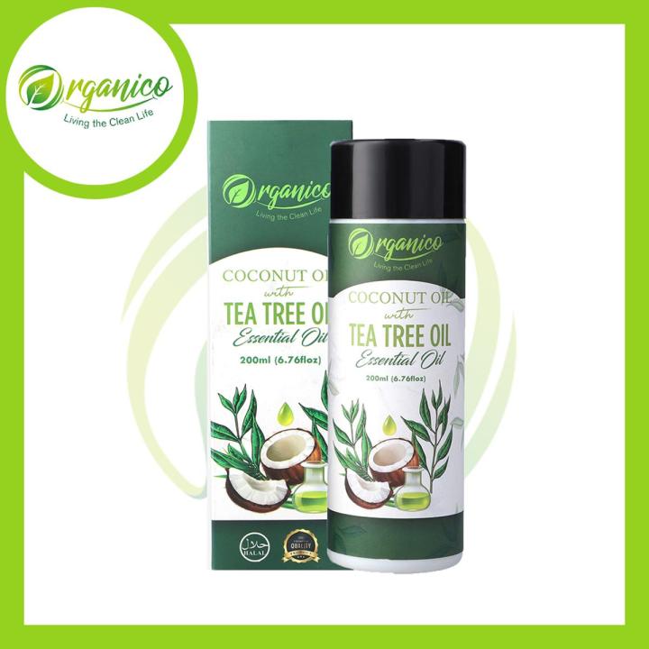 Organico Coconut Tea Tree Oil 200 Ml