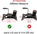 Office Chair Parts Tilt Control Metal Mechanism with 2.5mm thickness, 11 inch size for Office Chair Adjustable Seat (Imported Best Quality)/  Part Replacement , 11'' x 6.8" for Desk Chair Computer Chair Parts. 