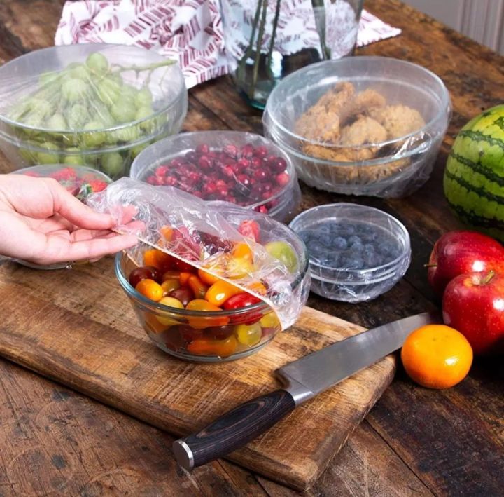 50/100%20Reusable%20Disposable%20Food%20Storage%20Cover%20Plastic%20Wrap%20Adjustable%20Universal%20Fresh%20Keeping%20-%20Image%205