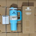 Stanley Quencher H2.0 FlowState™ Tumbler 40oz Iris Blue Sustainable Coffee Mug - Ultimate Hydration & Temperature Control Companion. 