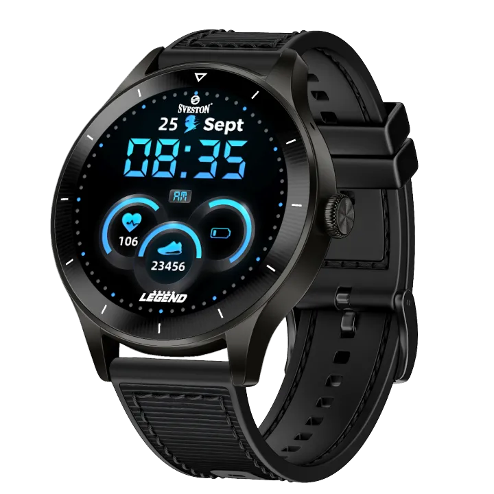 Sveston%C2%AE%20Legend%20Smartwatch%20-AOD,%20Bluetooth%20Smartwatch%20with%201%20year%20warranty%20for%20Android%20&%20iOS%20-%20Heart%20Rate%20Sleep%20Monitoring,%20Waterproof%20Sports%20Fitness%20Tracker%20-%20Image%202