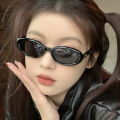 Korean Style Fashion Glasses for Women Oval Shape Stylish Anti-reflective Women's Sun glasses High Quality Female Eyewear. 