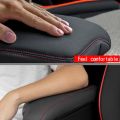 Car Center Console Lid Armrest Box Leather Protective Cover Cushion Pad for Toyota Raize 2020-2022. 