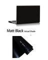 Universal Laptop Back Skin Matte Texture-Laptop Black back Skin Sticker. 