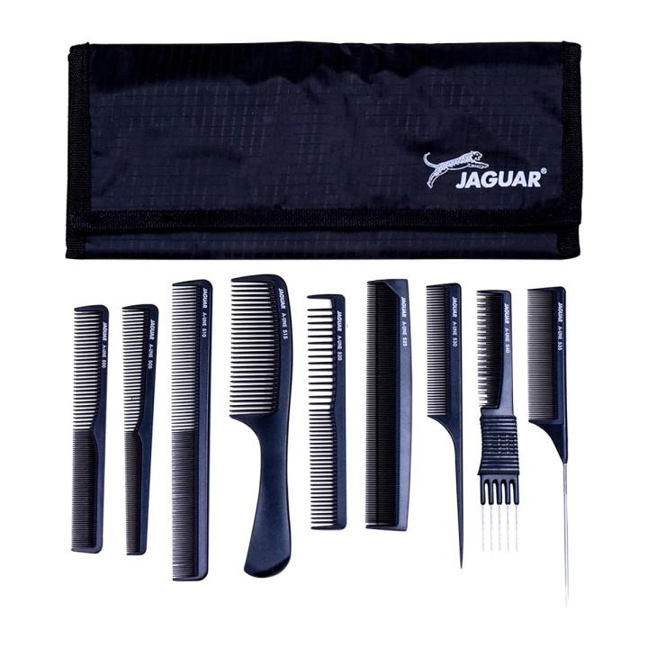 Hair Comb Set Professional for hair Salon and Barber 9Pc Set