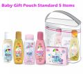Soft Touch Baby Gift Smart Pouch Pack 5 Items 50ml each Baby Shampoo Soap Oil Lotion Kit baby gift set New Born Baby Gift Set Baby Care Kit Baby Bathing Kit Baby Care Accessories. 