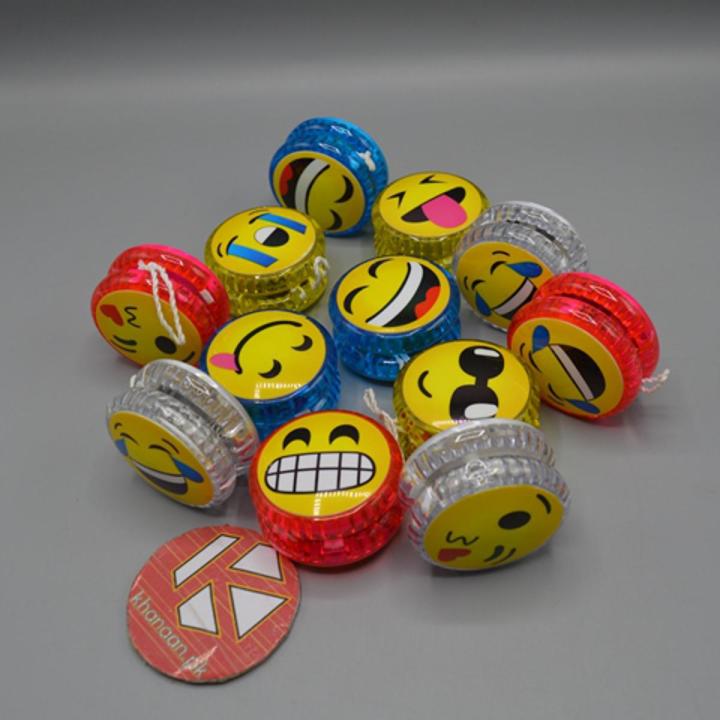 Khanaan Glowing Light Up Emoji Yoyo