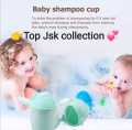 Cartoon Baby Bath Cup Baby Shampoo Cup Baby Bath shower Cup Children Bathing Cup. 