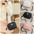 Women's Crossbody Bag Lattice Embroidery Bag Small Messenger Bag Fashion Shoulder Bags   Phone Bag Camera Bag. 