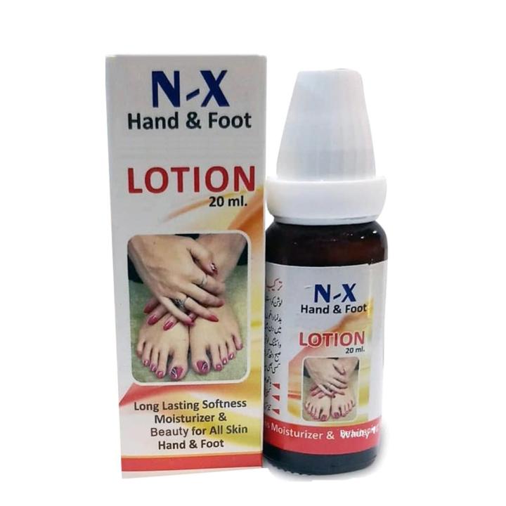 N X HAND AND FOOT LOTION