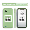 BILI for Realme C20 / C20A / C11 2021 Back Cover Bear In Photo Frame Multicolor Liquid Silicone Phone Case Soft Square Lens Protection Phone Cases. 