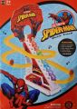 Musical Spider Man And Duck Roller Coaster Track Set With Tiny Penguin Toys With Lights & Sound. 